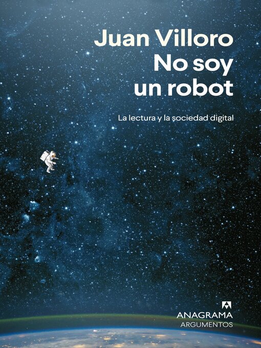Cover image for No soy un robot